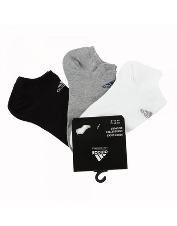 Adidas Socks T Corpliner 3pp (weiß/schwarz/gris)
