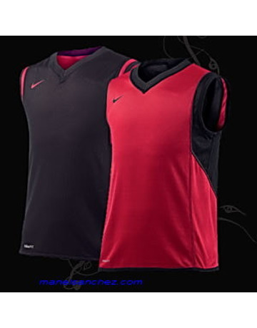 Nike Camiseta Reversible (614/ rojo-negro)