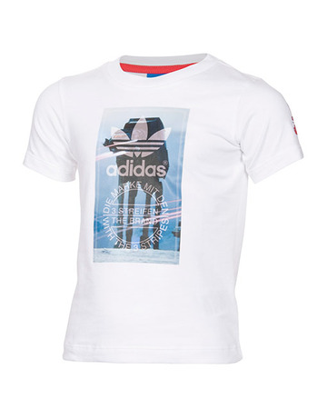 In den Einkaufswagen Adidas Originals Camiseta Star Wars AT-AT Infantil (blanco) Adidas Originals Camiseta Star Wars AT-AT Infantil (blanco)