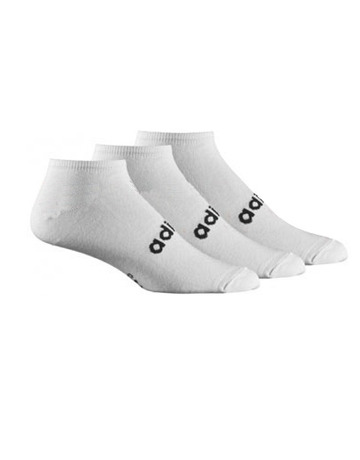 Adidas Socken LINEAL LINER T (Blanco/Schwarz)