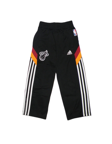 Adidas Pantalón Niño NBA Miami Winter Hoops (schwarz/granat/amar)