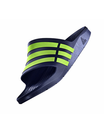 In den Einkaufswagen Chanclas Adidas Duramo Slide (blau/grün) Chanclas Adidas Duramo Slide (blau/grün)