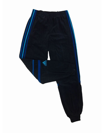 Adidas Young Boy Essentials 3S Challenger Pants (negro/azul)