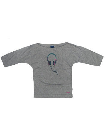 Reebok Camiseta Manga 3/4 Niña G SCJ (gris)