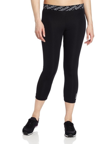 Reebok Malla Capri Training (Schwarz)