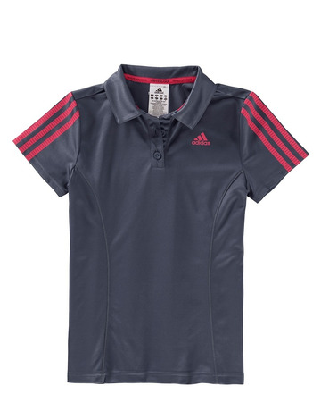 Adidas Girls Response Traditional Polo (urban/pink blau)