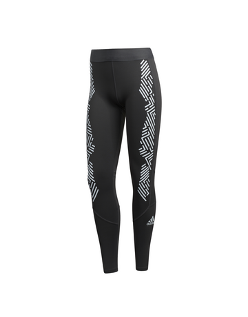 Adidas Alphaskin Graphic Long Tight W "Grey Six"