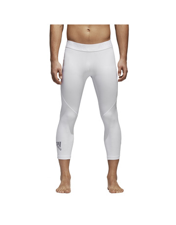 Adidas Alphaskin Sport Tights 3/4 (weiß)