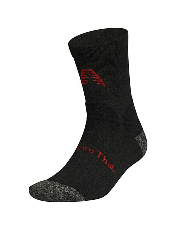 Adidas Anthony Edwards Crazy Lite Performance Sock "Black Pure Ruby"