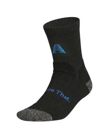 Adidas Anthony Edwards Crazy Lite Performance Sock "Black Royal Blue"