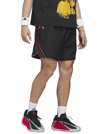 Adidas Anthony Edwards Crazy Lite Shorts "Black-Solar Turbo"