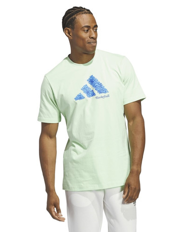 Adidas Basketball Court Therapy Graphic "Pastel Light Green"