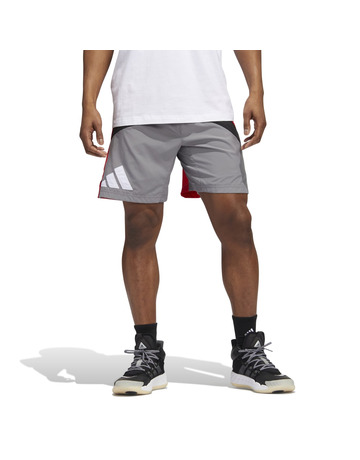 Adidas Basketball Galaxy Short "Vived Red-Grey"