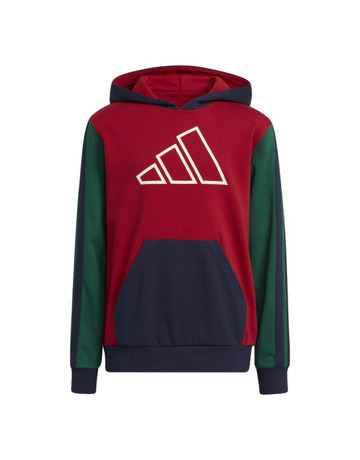 Adidas Basketblall Young Lil Stripe Hoodie "Team Victory Red"