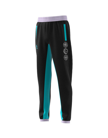 Adidas Basketblall Young Lil Stripe Pants "Schwarz"