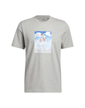 Adidas BOOST Rocket Graphic Tee "Grey"