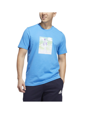 Adidas Boost Rocket T-Shirt "Blau"