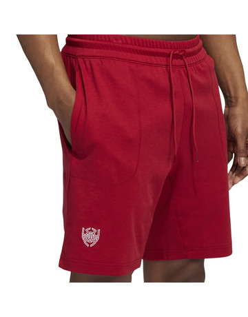 Adidas Donovan Mitchell Foundation Shorts "Victory Red"