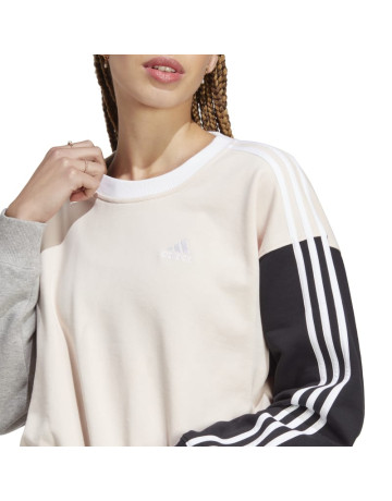 Adidas Essentials 3-Strips Crop Sweatshirt