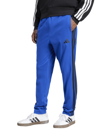 Adidas Essentials 3-Stripes Single Jersey Joggers "Team Royal-Black"