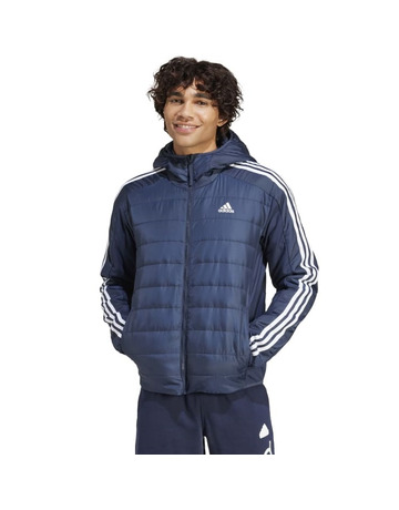 Adidas Essentials 3S Hooded Hybrid Jacket "Blue"