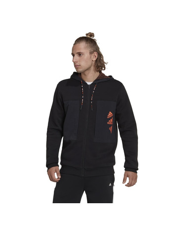 In den Einkaufswagen Adidas Essentials Marke Liebe Fleece Full-Zip Hoodie Adidas Essentials Marke Liebe Fleece Full-Zip Hoodie