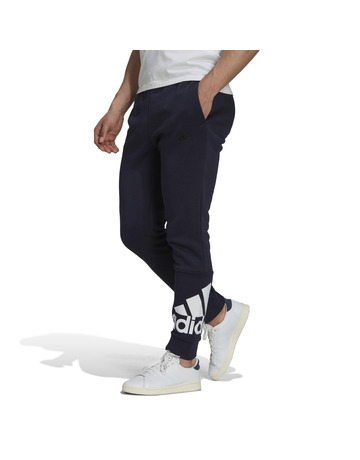 Adidas Essentials Fleece Tapered Cuff Pant Logo "Legend Ink"
