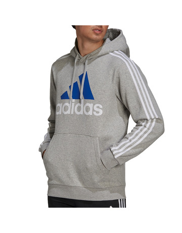 Adidas Essentials Hoodie Fleece Logo 3 Streifen