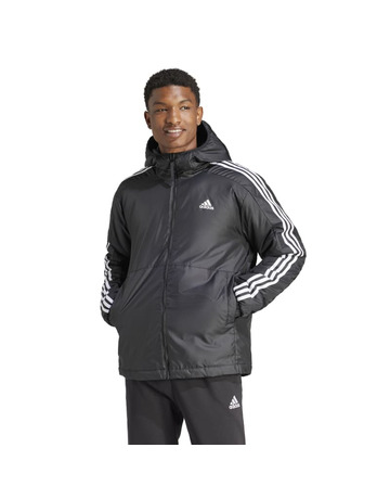 In den Einkaufswagen Adidas Essentials Insulated 3-Stripes Kapuzenjacke "Black" Adidas Essentials Insulated 3-Stripes Kapuzenjacke "Black"