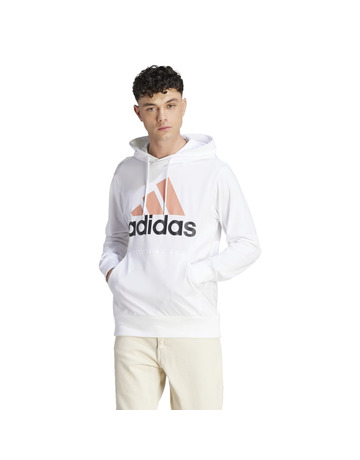 Adidas Essentials Logo Hoodie "White"