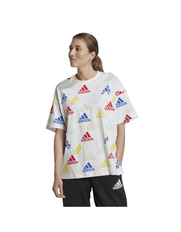 Adidas Essentials Mehrfarbig Logo Freund T-Shirt