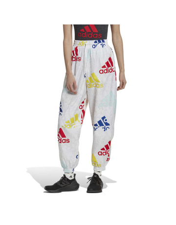 Adidas Essentials Multi-Colored Logo Loose Fit gewebte Hosen