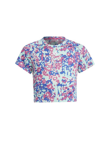 Adidas Girls Essentials Aeroready Printed Top