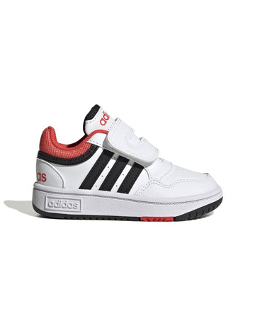 Adidas Infants Hoops 3.0 CF I "White-Bright Red"