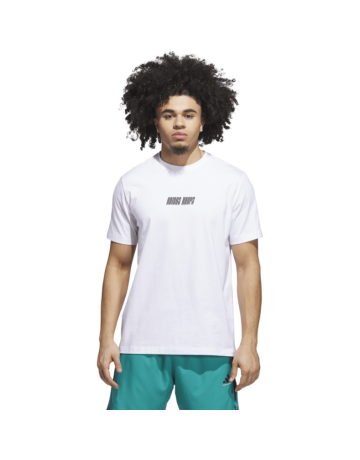 Adidas Hoops Graphic Tee "White"