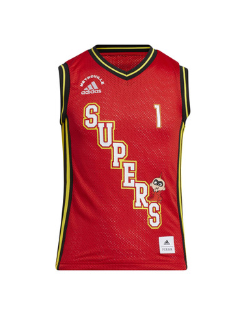 Adidas Kinder Basketball Disney Pixar Metroville Tank Top "Vivid Red"