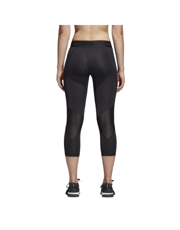 Adidas Mallas 3/4 Alphaskin Sport W (Schwarz)