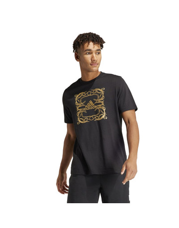 Adidas Metallic Graphic T-Shirt "Black"