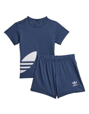 Adidas Originals Big Trefoil Shorts Tee Set