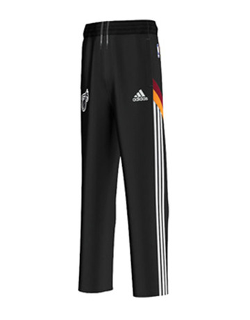 Adidas Pantalón Niño NBA Miami Winter Hoops (schwarz/granat/amar)