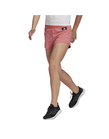 In den Einkaufswagen Adidas Sportswear 3 Bar All-Over-Print Shorts "Hazy Rose" Adidas Sportswear 3 Bar All-Over-Print Shorts "Hazy Rose"