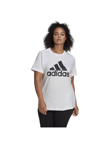 In den Einkaufswagen Adidas Sportswear Must hat Abzeichen von Sport Tee Plus Größe "Weiß" Adidas Sportswear Must hat Abzeichen von Sport Tee Plus Größe "Weiß"