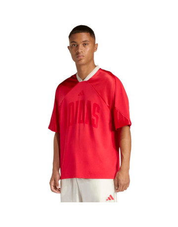 Adidas STADIUM GRAPHIC MESH T-Shirt "RED"