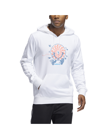 Adidas Trae Young Illusion Hoodie "White"