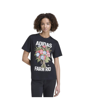 ADIDAS x FARM RIO GRAPHIC T-SHIRT "Black"