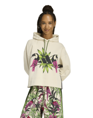 ADIDAS x FARM RIO HOODIE "Beige"