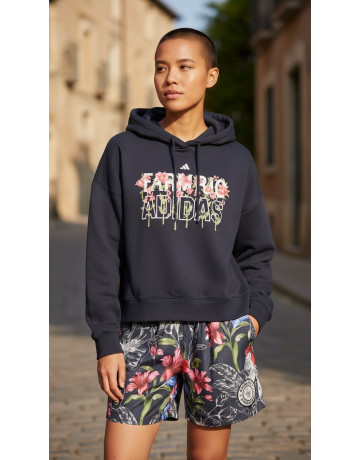 ADIDAS x FARM RIO HOODIE "Black"