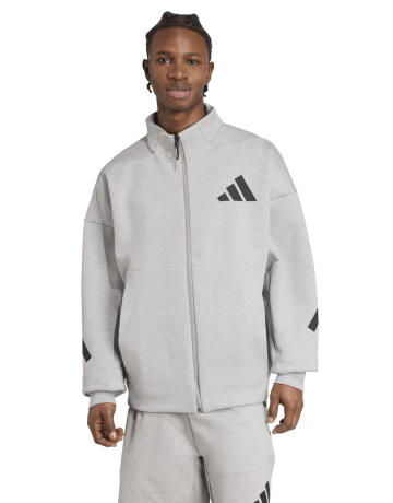 Adidas Z.N.E. Track Top "Medium Grey Heather"
