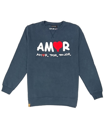 Amor Por Favor Unisex Handtuch Sweatshirt