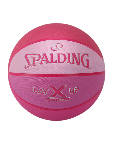 Balón Basket Spalding Layup X Fade Sz.6 "Pink"